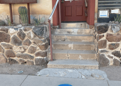 Image of the entrance of the Presidio San Agustin del Tucson Museum.