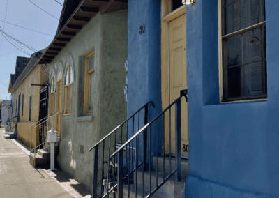 Image of colorful houses.